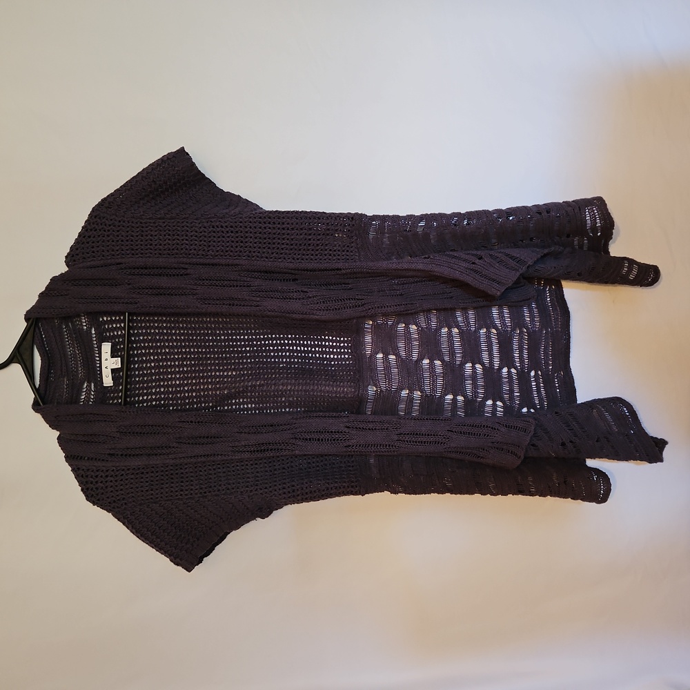 Cabi large purple sweater